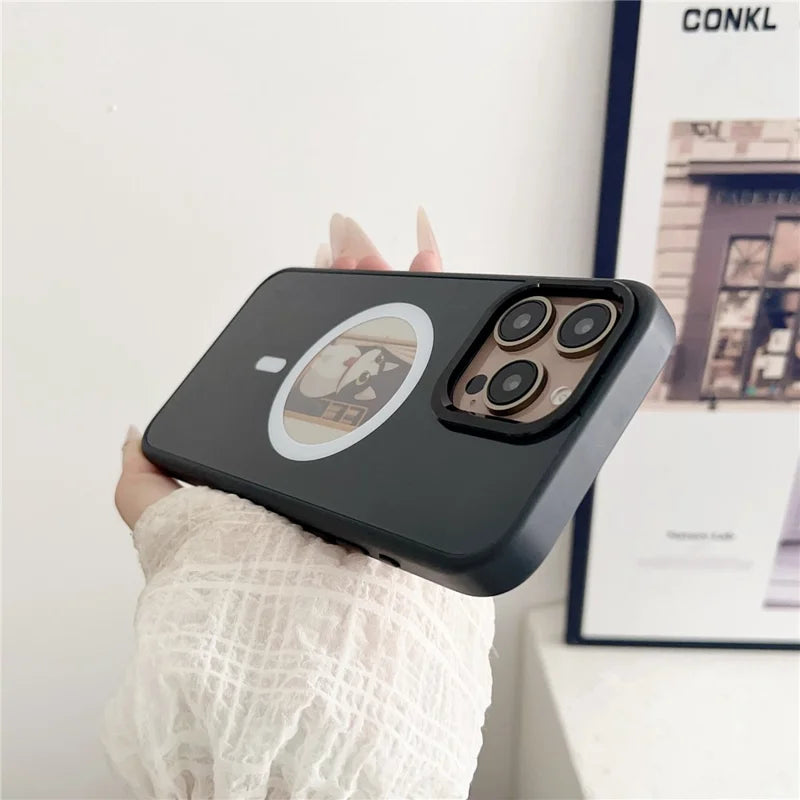 iPhone inkCase Telefon Kılıfı, MagSafe, NFC Özellikli, Özelleştirilebilir Akıllı Kılıf, iPhone 16 Pro / Pro Max, Siyah / Gri / Beyaz
