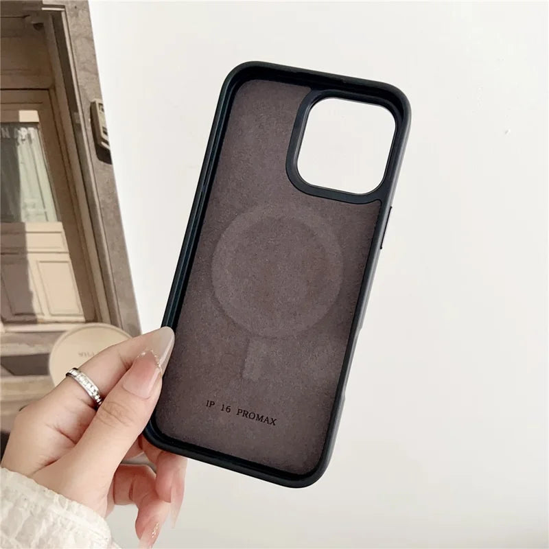 iPhone inkCase Telefon Kılıfı, MagSafe, NFC Özellikli, Özelleştirilebilir Akıllı Kılıf, iPhone 16 Pro / Pro Max, Siyah / Gri / Beyaz
