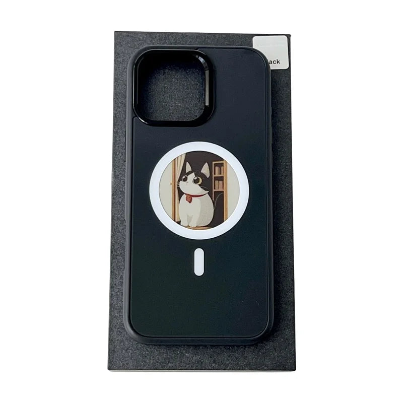 iPhone inkCase Telefon Kılıfı, MagSafe, NFC Özellikli, Özelleştirilebilir Akıllı Kılıf, iPhone 16 Pro / Pro Max, Siyah / Gri / Beyaz