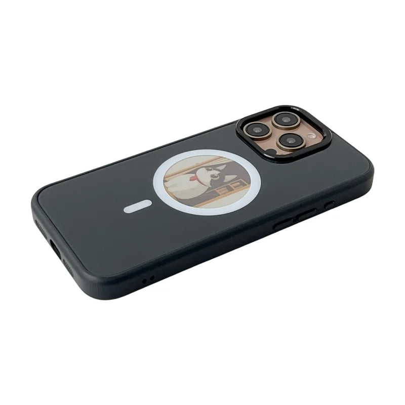iPhone inkCase Telefon Kılıfı, MagSafe, NFC Özellikli, Özelleştirilebilir Akıllı Kılıf, iPhone 16 Pro / Pro Max, Siyah / Gri / Beyaz