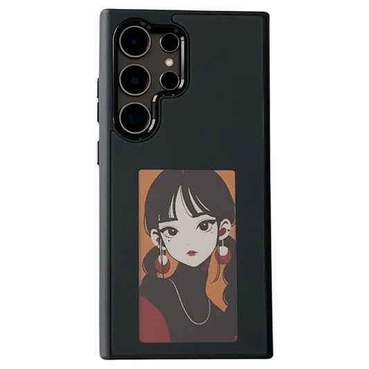 Samsung inkCase Telefon Kılıfı, NFC Özellikli, Özelleştirilebilir Akıllı Kılıf, Samsung S24 Ultra, Siyah / Gri / Beyaz