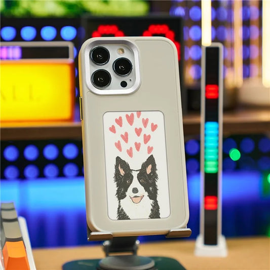 iPhone inkCase Telefon Kılıfı, NFC Özellikli, Özelleştirilebilir Akıllı Kılıf, iPhone 15 / Pro / Pro Max, Siyah / Gri / Beyaz